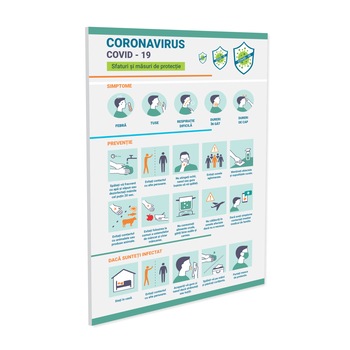 Indicator sfaturi si masuri de protectie S3028, 140x200mm, Alucobond 2 mm Indicator sfaturi si masuri de protectie S3028, 140x200mm, Alucobond 2 mm