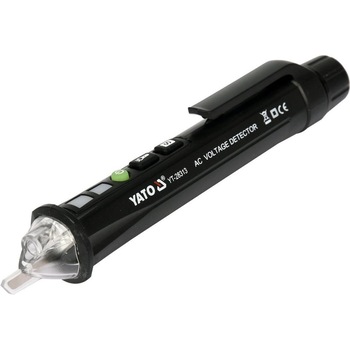 Tester tensiune Yato, cu lanterna Tester tensiune Yato, cu lanterna