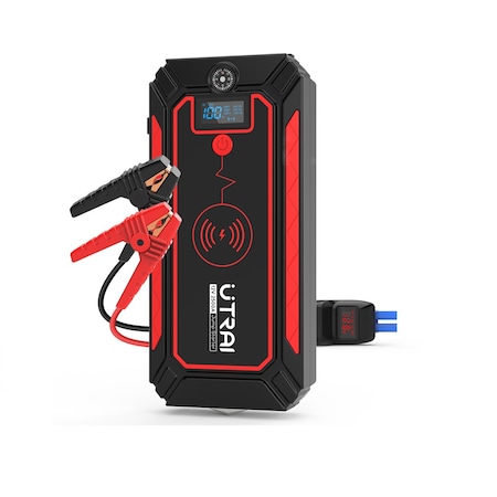 Starter auto multifunctional UTRAI JSTAR 4, acumulator extern, incarcare wireless, lanterna, 2500A