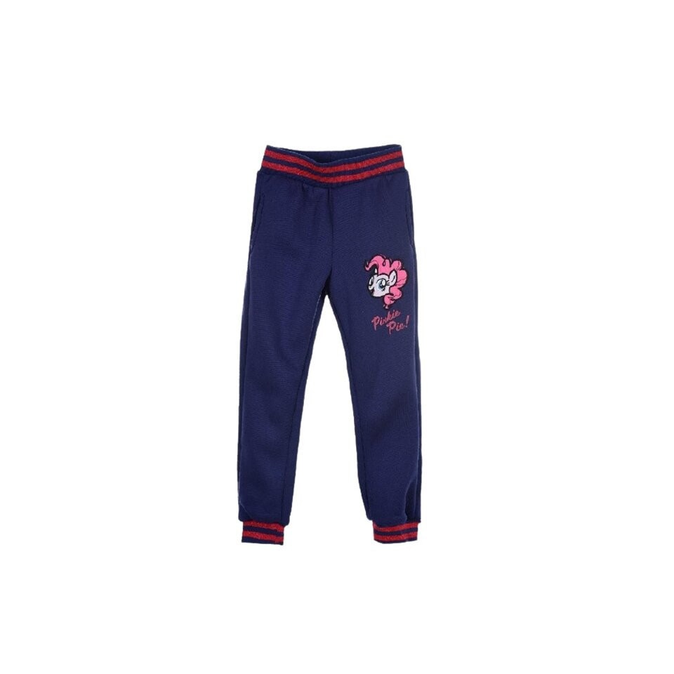 Pantaloni trening, Pinkie Pie!, mov cu broderie