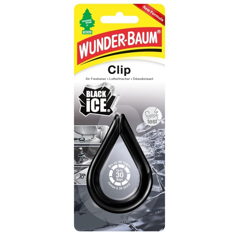 Odorizant Wunder-Baum Clip Black Ice
