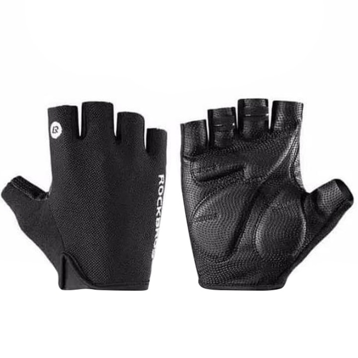 Ръкавици за колоездене Rockbros, Размер L, Черен