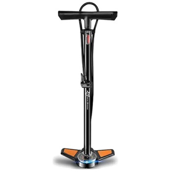 Pompa bicicleta cu barometru Rockbros GP6532B, 160PSI, AV/FV, otel, 65cm Pompa bicicleta cu barometru Rockbros GP6532B, 160PSI, AV/FV, otel, 65cm