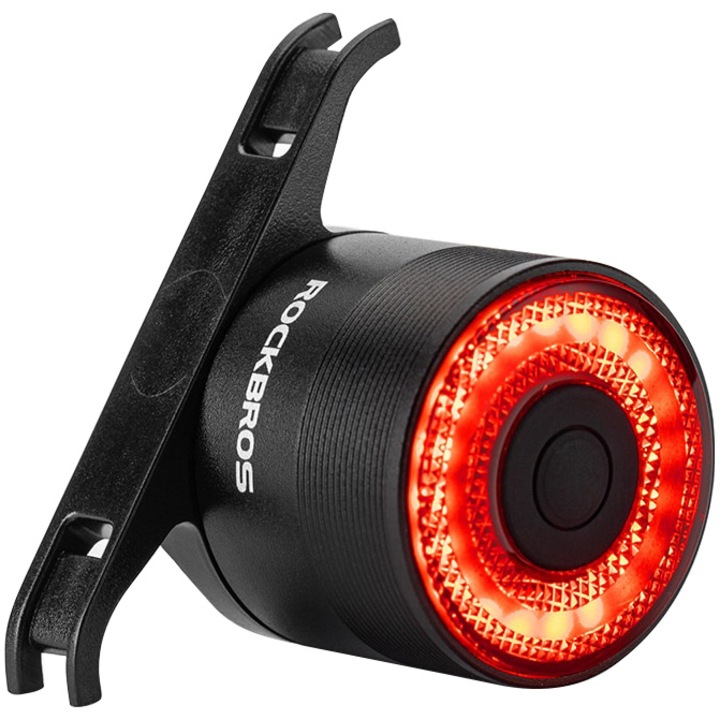Rockbros Q3 hátsó megállásjelző kerékpár világítás, 4 mód