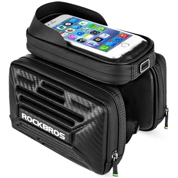 Borseta cadru bicicleta Rockbros B53-6.2 cu suport telefon Borseta cadru bicicleta Rockbros B53-6.2 cu suport telefon