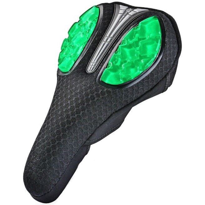 Husa gel sa bicicleta Rockbros LF1034-1G, verde-negru