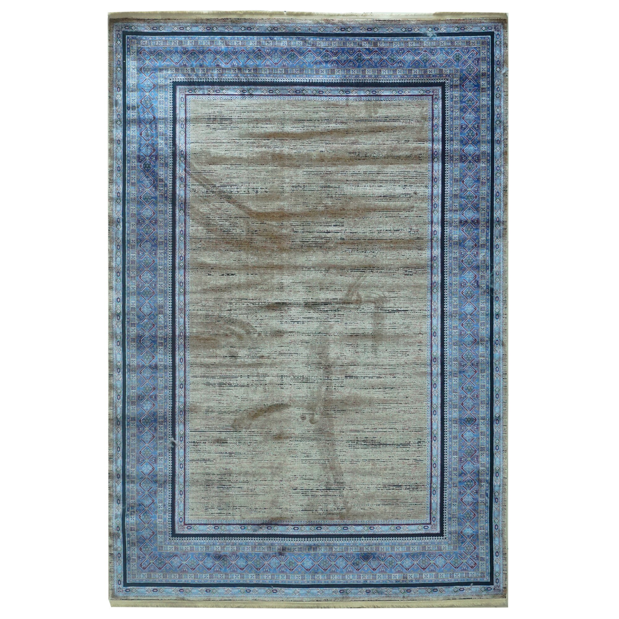 Covor Karacahan Bella Z180A Yellow/ Yellow, 160X230 cm, 5 mm inaltime fir, Culori placute
