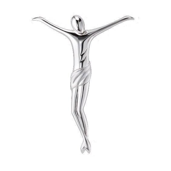 Crucifix Argint 19x26cm ClassGifts