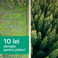 Donatie 10 lei pentru paduri