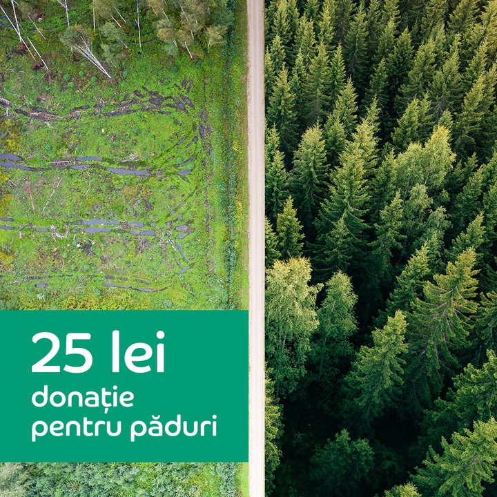 Donatie 25 lei pentru paduri
