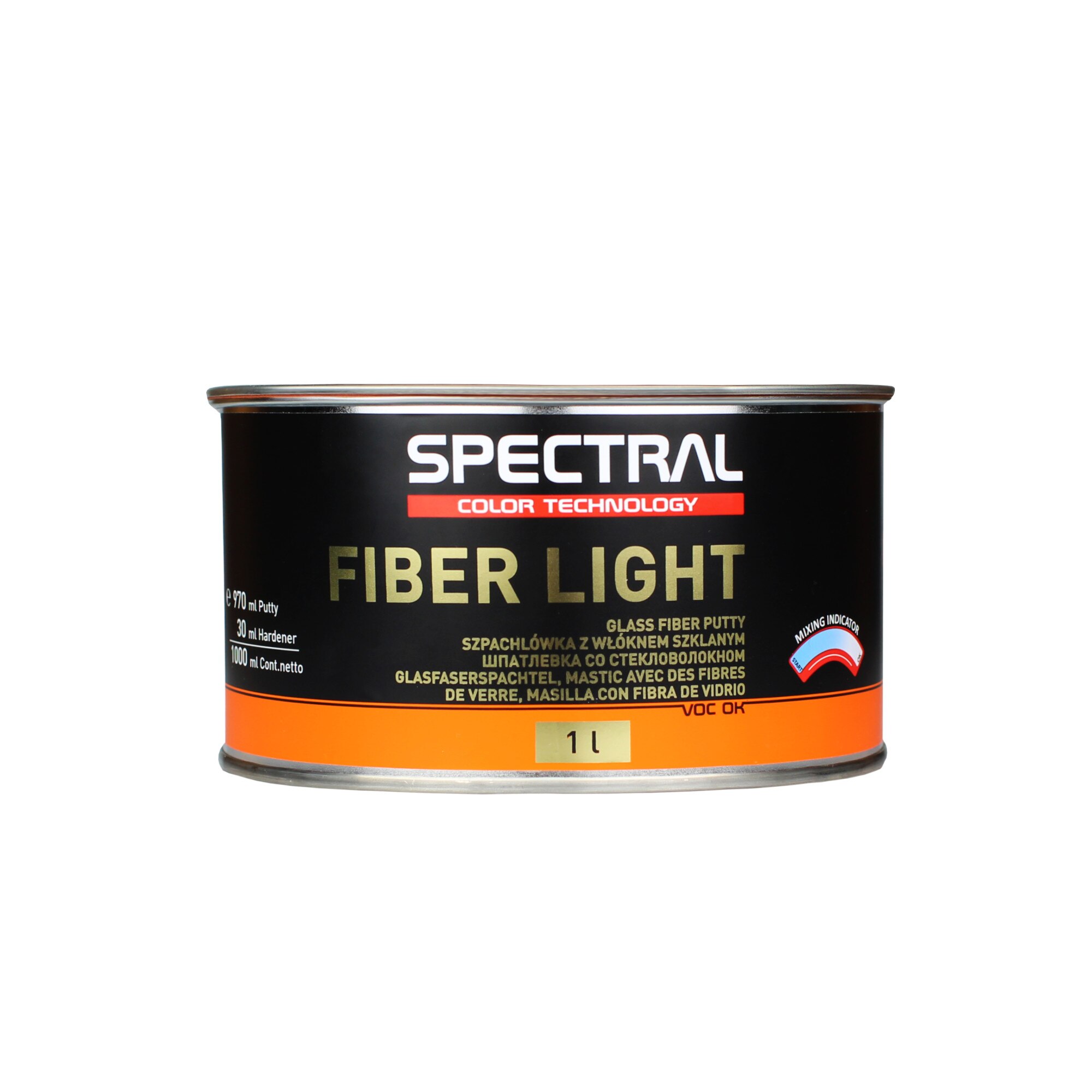 Chit NOVOL Spectral Fiber Light cu fibra de sticla, 1,00L
