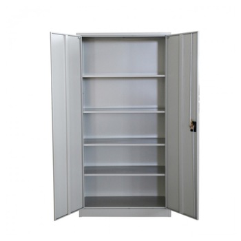Fiset metalic cu 4 polite, 180x90x40 cm, vopsit gri, 60kg/polita, neasamblat Fiset metalic cu 4 polite, 180x90x40 cm, vopsit gri, 60kg/polita, neasamblat