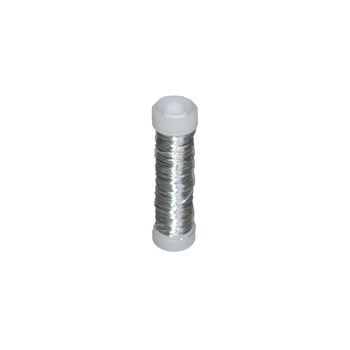 Fir din cupru, argintiu, 0.3 mm, 25 m Fir din cupru, argintiu, 0.3 mm, 25 m