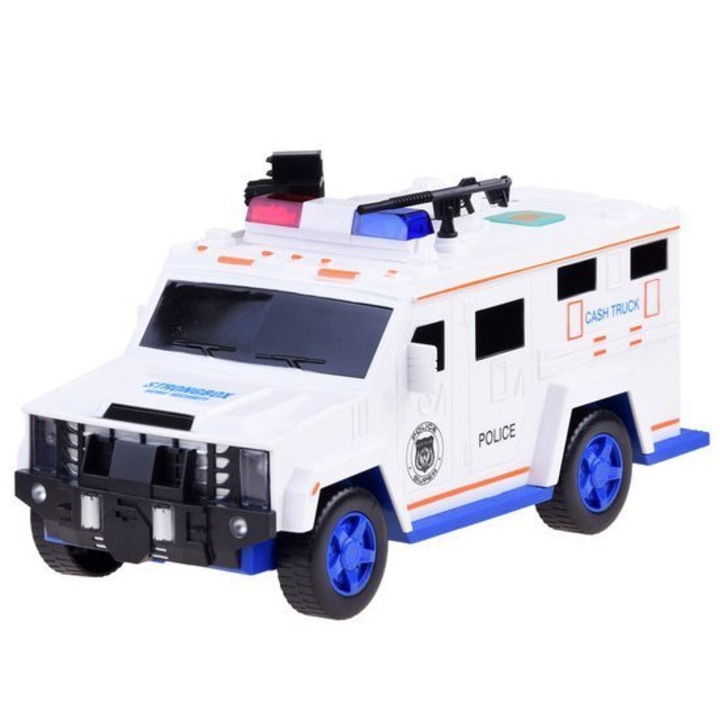 Masina de politie, Pole, Alb