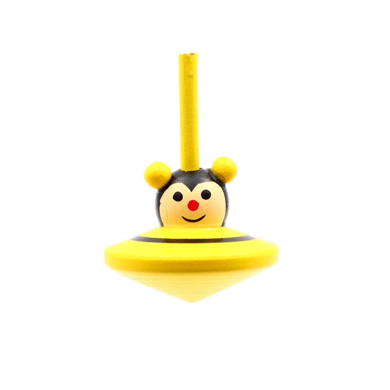 Titirez din lemn, 6 x 4.5 cm, Galben