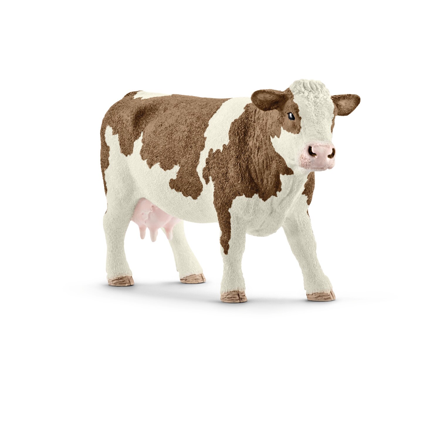 Figurina Schleich, Vaca baltata Simmental
