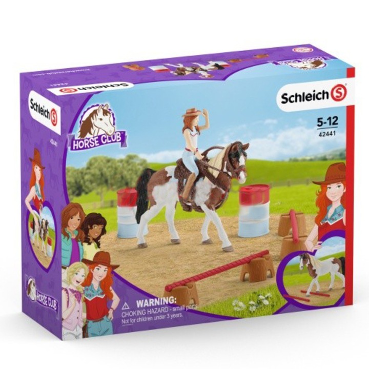 Комплект фигурки Schleich, Клубът за езда на Хана