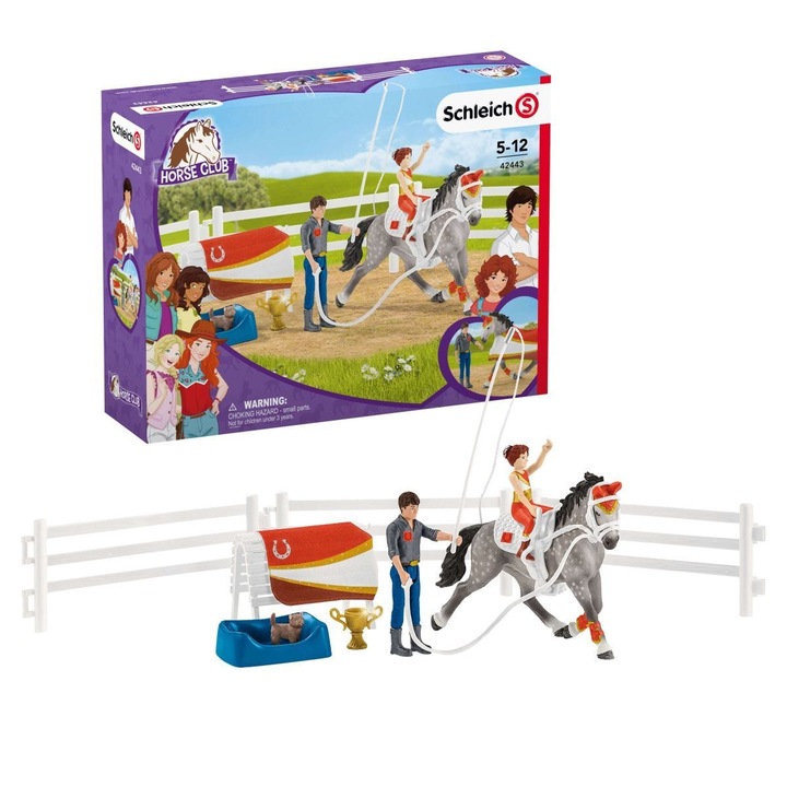 Schleich Horse Club Mia lovaglókészlete figura készlet