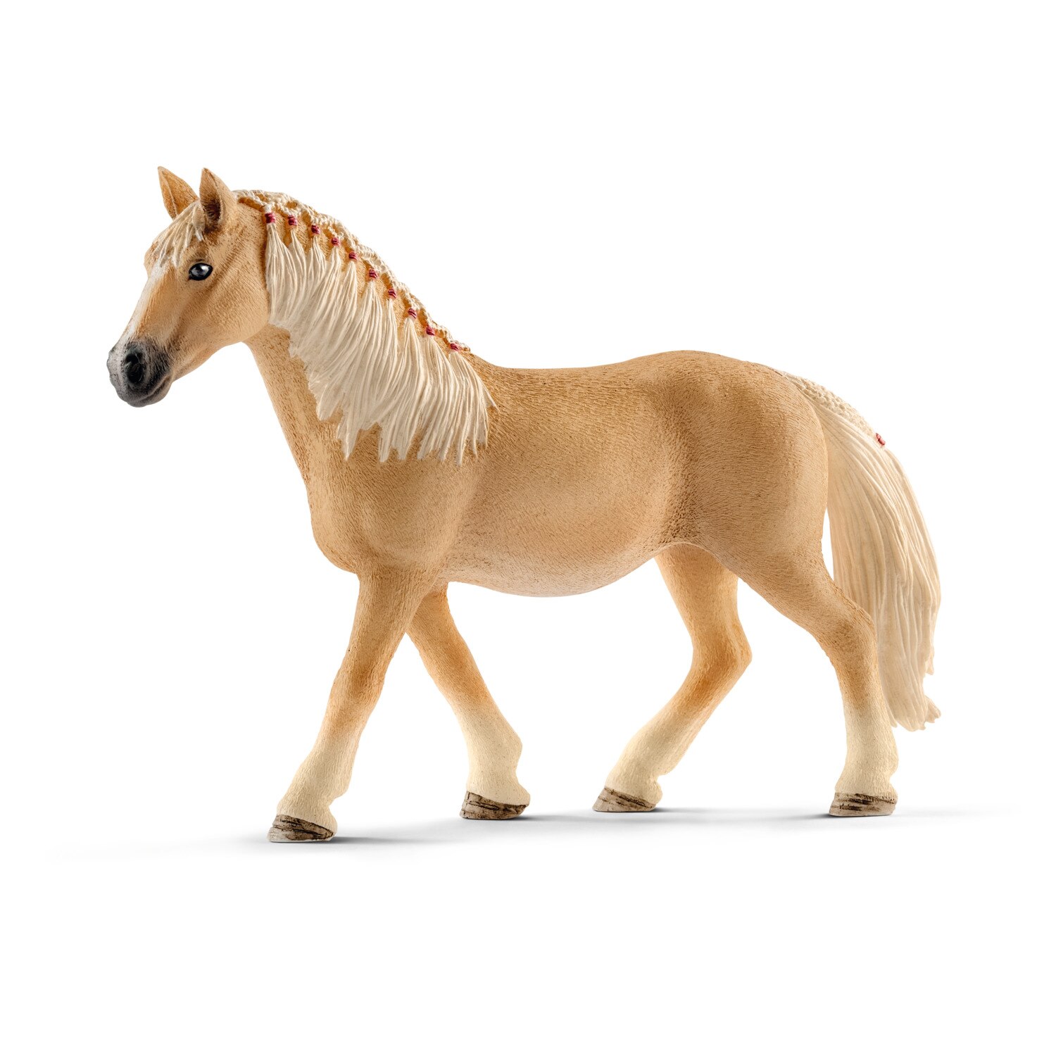 Figurina iapa Haflinger maro Schleich (in punguta rosie)