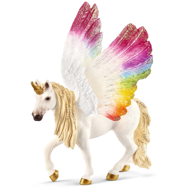 Figurina Schleich, Unicorn curcubeu Inaripat - eMAG.ro