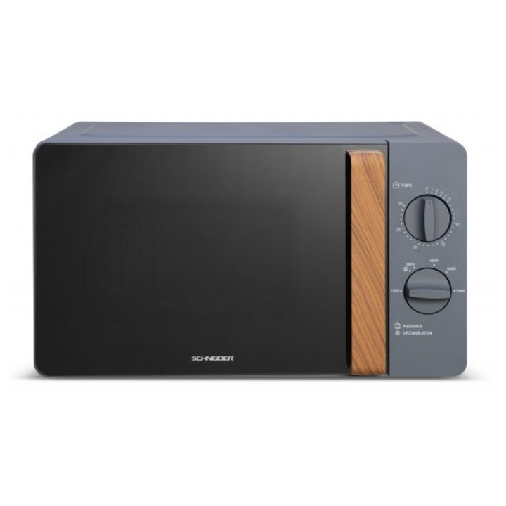 Микровълнова фурна Schneider SCMWN20SMG Fjord, 20 л, 700 W, Сива