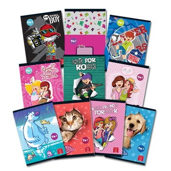 Caiet Tip 1 Clasic, A5, 24 file set 5buc. Caiet Tip 1 Clasic, A5, 24 file set 5buc.