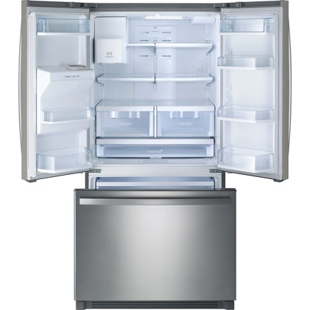 Side by side Daewoo MRFS-26D2TI, 639 l, Clasa A+, No Frost, Dispenser apa/gheata, Touch control, H 177.3 cm, Inox