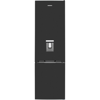 Combina frigorifica Daewoo RN-307RDQB, 367 l, No Frost, Dispenser apa, Clasa E, H 201 cm, Negru Combina frigorifica Daewoo RN-307RDQB, 367 l, No Frost, Dispenser apa, Clasa E, H 201 cm, Negru