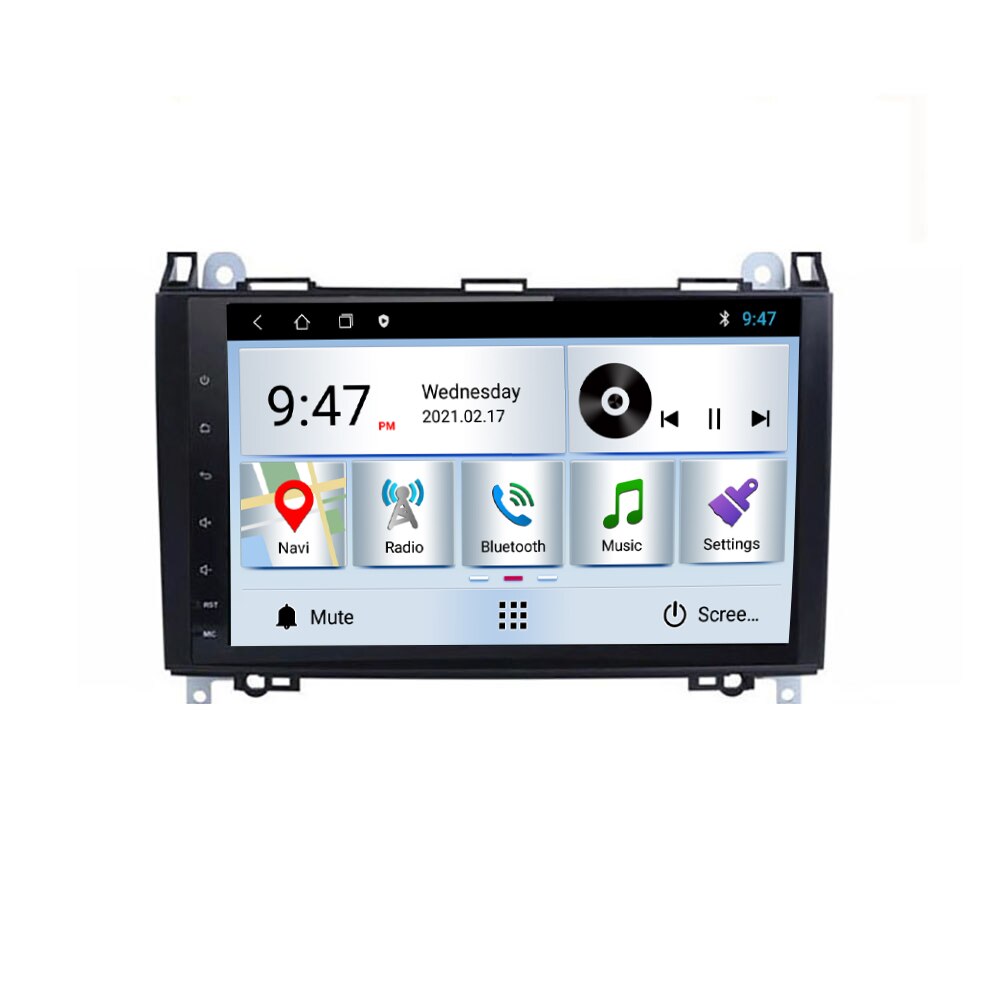 Navigatie dedicata Mercedes VW Edotec, cu Android, Internet, Bluetooth, Radio , GPS, WIFI, procesor Quad Core, memorie 2GB si 32GB