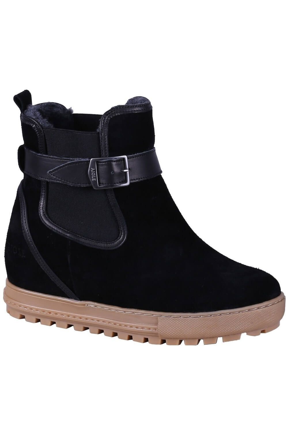 Cizme de dama, Aigle Chelswarm-t, Negru, 40