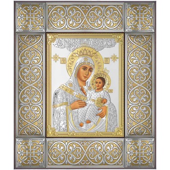 Icoana Argint Maica Domnului de la Betleem 34.5x41cm Auriu ClassGifts Icoana Argint Maica Domnului de la Betleem 34.5x41cm Auriu ClassGifts