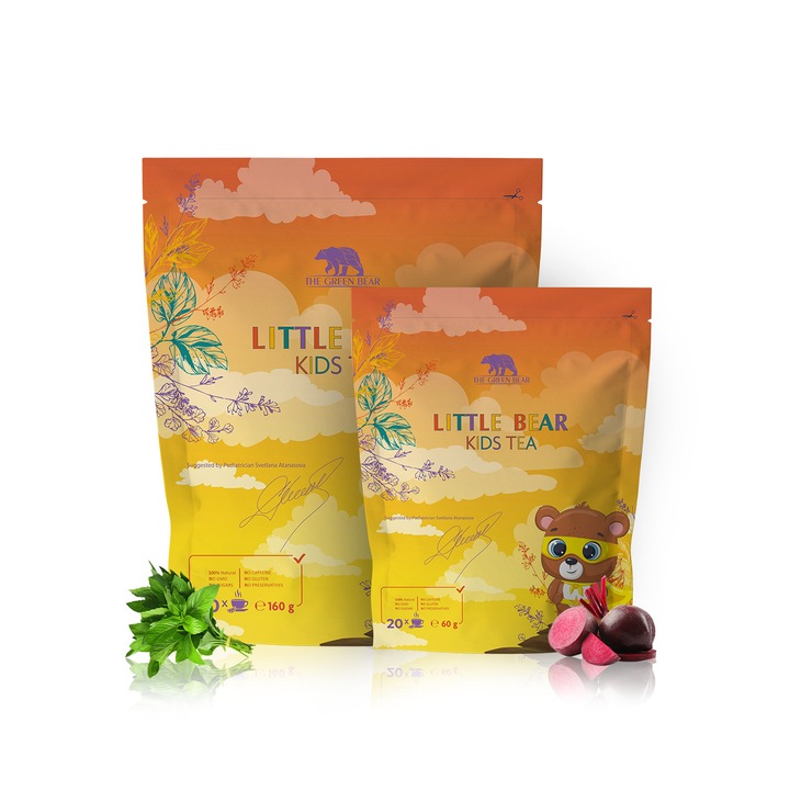 Tea The Green Bear, Kis Medve, 160 g