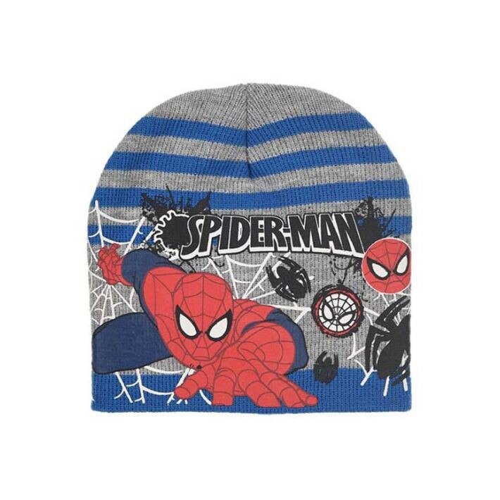 Caciula Spiderman, Stripes 8831, Gri