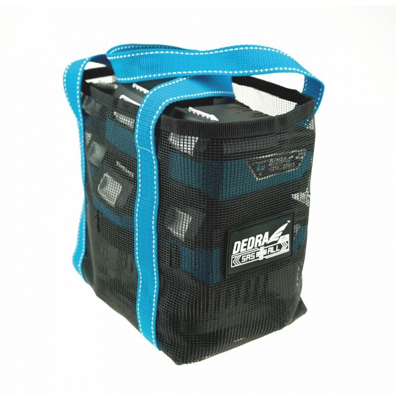 Geanta transport 2 acumulatori si incarcator seria, plasa, SAS+All Dedra