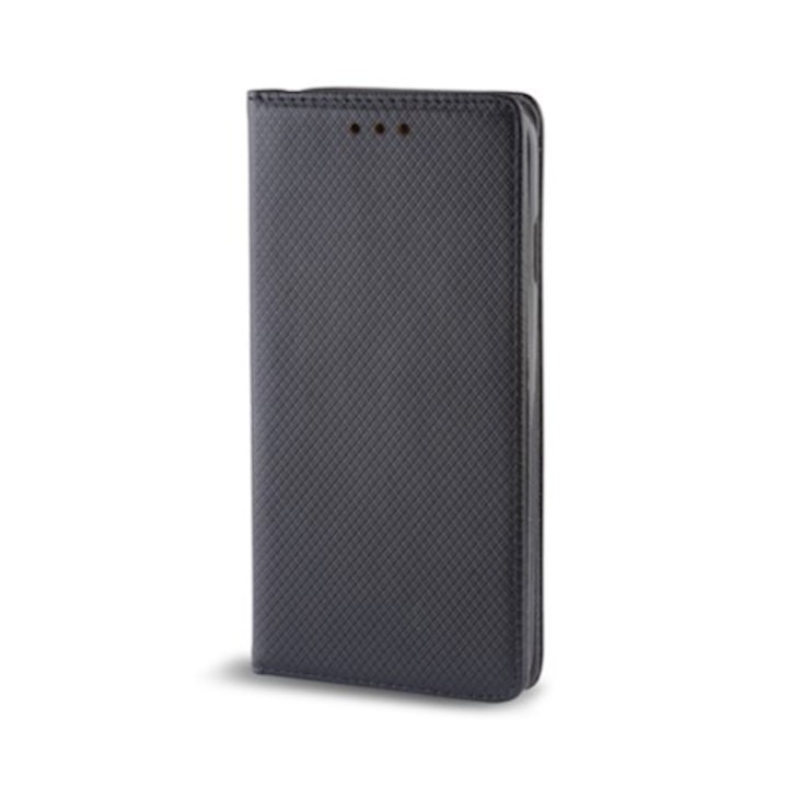 Калъф тип тефтер Forcell Smart Magnet Case за Samsung Galaxy A02, Черен