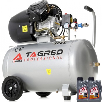 Compresor de aer profesional 100L 8 bari 3kW 380 l/min TA361 Compresor de aer profesional 100L 8 bari 3kW 380 l/min TA361