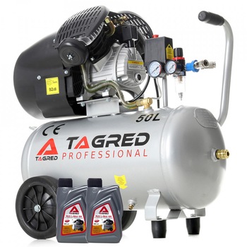 Compresor de aer profesional 50L 8 bari 3kW 380 l/min TA360 Compresor de aer profesional 50L 8 bari 3kW 380 l/min TA360