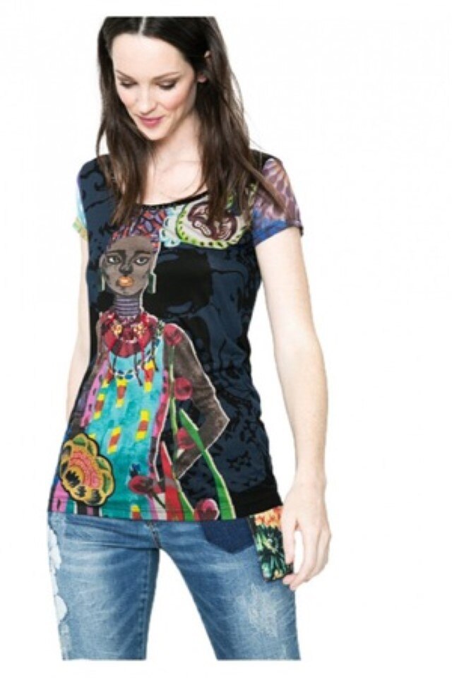 Bluza Desigual 61T24C8, Negru, 36