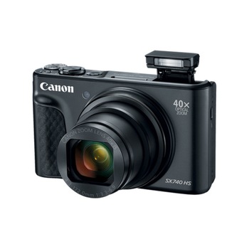 Aparat foto compact Canon PowerShot SX740 HS, 20.3MP, Black Aparat foto compact Canon PowerShot SX740 HS, 20.3MP, Black