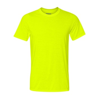 Tricou Gildan galben neon marimea L Tricou Gildan galben neon marimea L