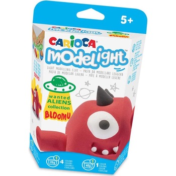 Plastilina Carioca ModeLight PlayBox, Alien BLOMMU Plastilina Carioca ModeLight PlayBox, Alien BLOMMU
