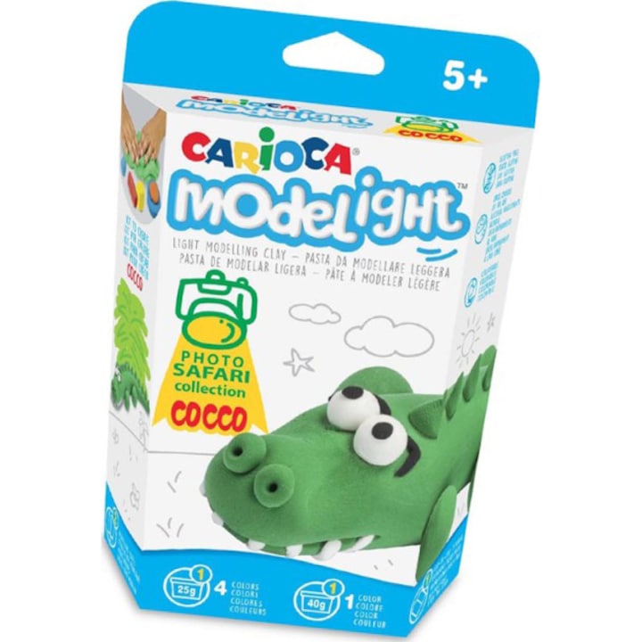Пластилин Carioca ModeLight PlayBox, Safari COCCO