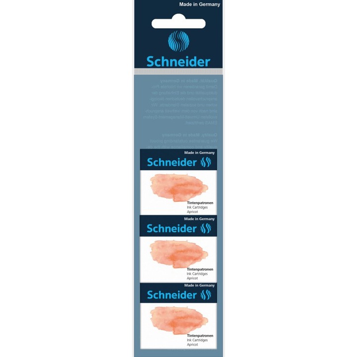 Pachet 3 cutii Patroane stilou Schneider, 6/cutie, Caisa