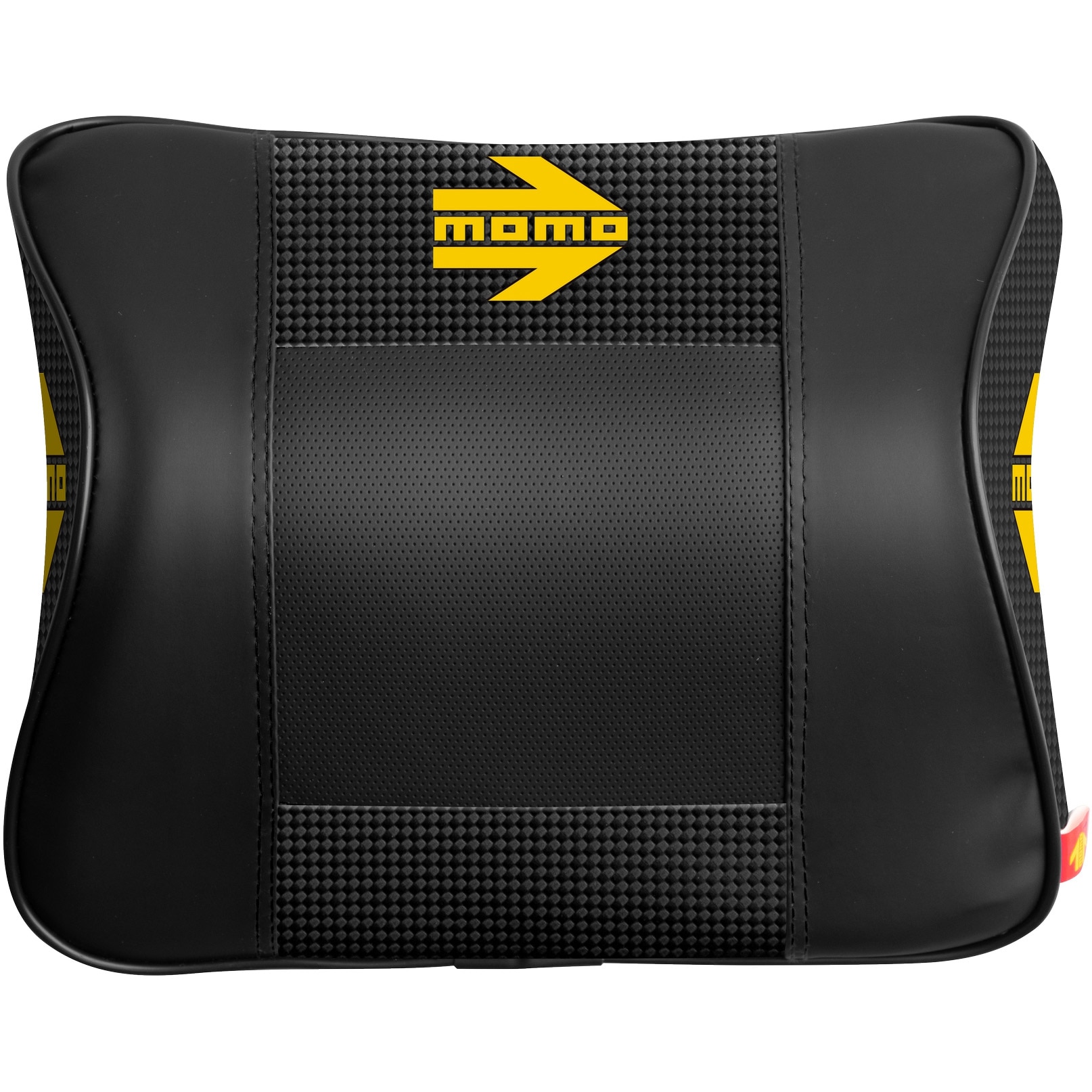 Perna suport gat pentru scaun auto Momo Comfort Carbon, piele ecologica ,20 x25x12cm, negru