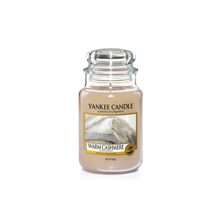 Yankee Candle 30512 Warm Cashmere Classic közepes gyertya 411 g