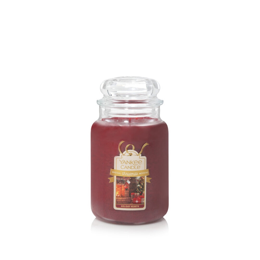 Yankee Candle Holiday Hearth, borcan mare, 623g, visiniu eMAG.ro