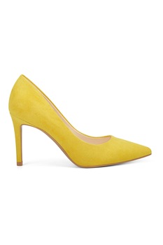 NINE WEST, Pantofi de piele ecologica Etta, Galben, 40.5 NINE WEST, Pantofi de piele ecologica Etta, Galben, 40.5