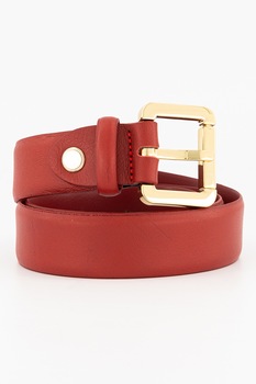 Tosca Blu, Curea de piele cu detaliu logo Tosca Blu, Curea de piele cu detaliu logo