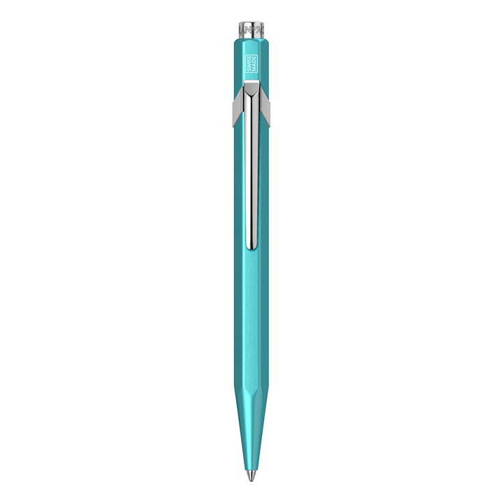 Pix Caran d’Ache 849 Metal-X Line Turquoise CT
