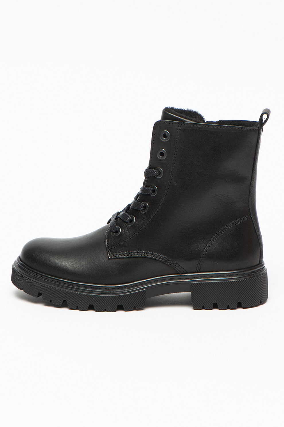 Bullboxer, Bocanci din piele lacuita, Negru
